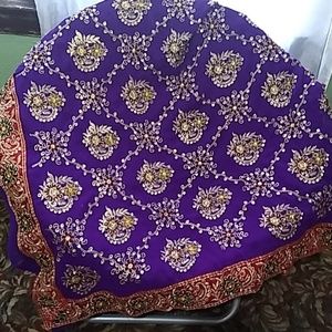 Saree/Sari/Purple/Violet